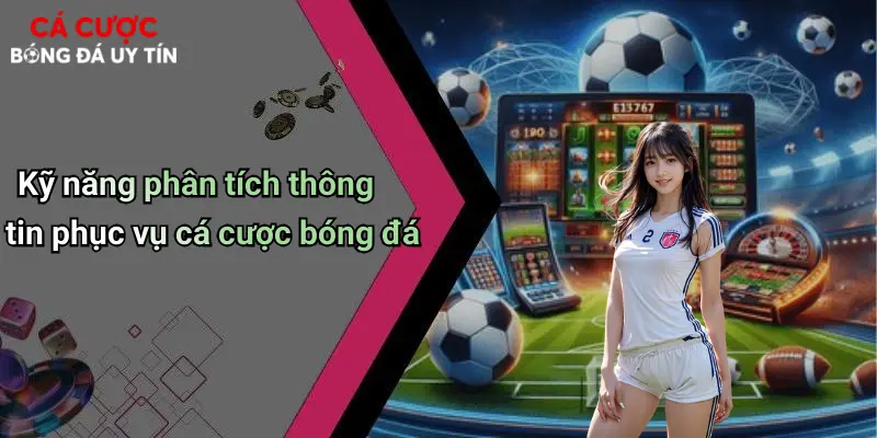 Kỹ năng phân tích thông tin phục vụ cá cược bóng đá