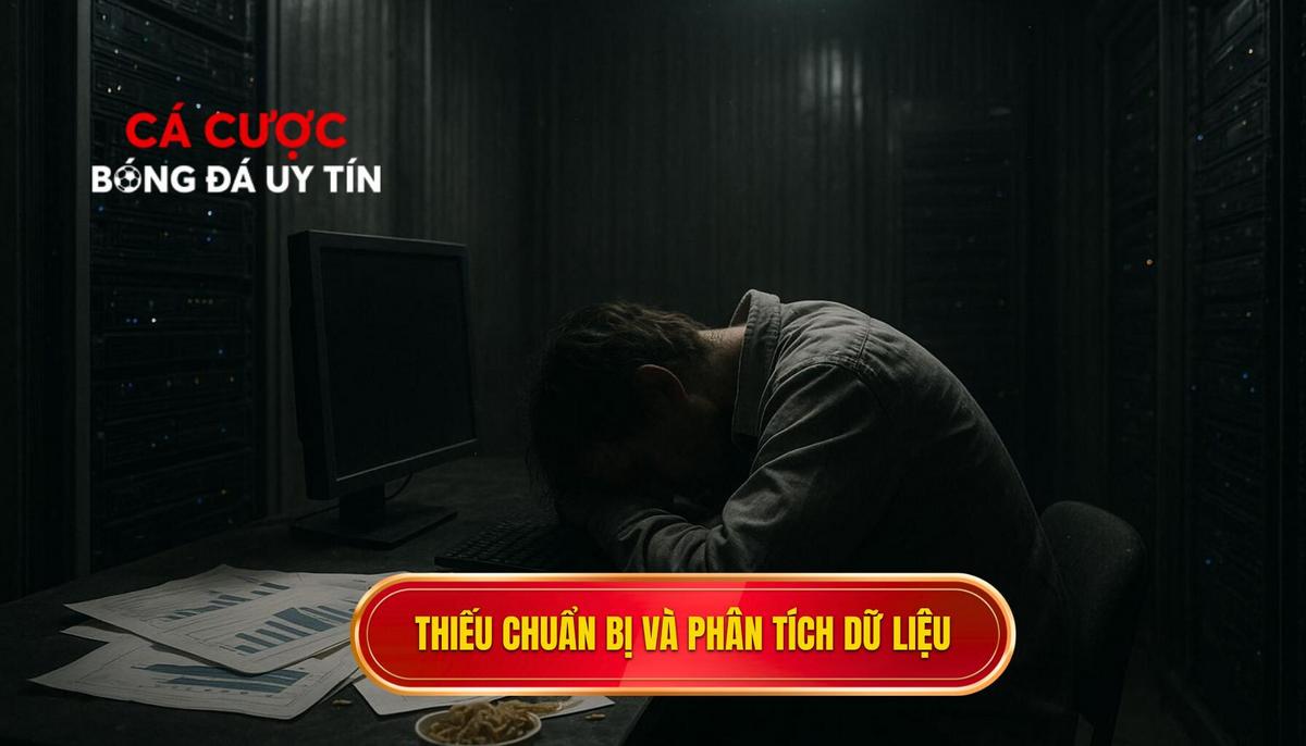 Thiếu sự chuẩn bị và phân tích dữ liệu chuyên sâu