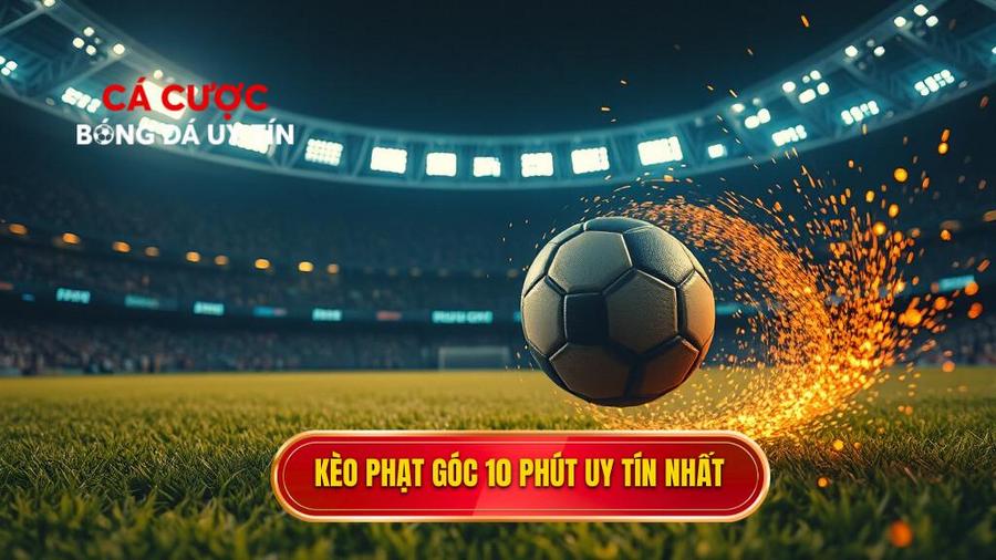 Kèo cược đội nhận quả phạt góc trong 10 phút đầu