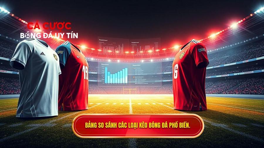 Bảng so sánh các loại kèo phổ biến khi Soi kèo trận hot nhất