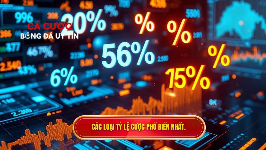 Các loại tỷ lệ cược phổ biến bạn cần nắm vững