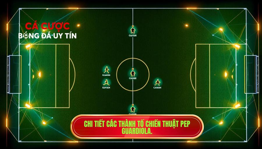 Chi tiết các thành tố chiến thuật Pep Guardiola