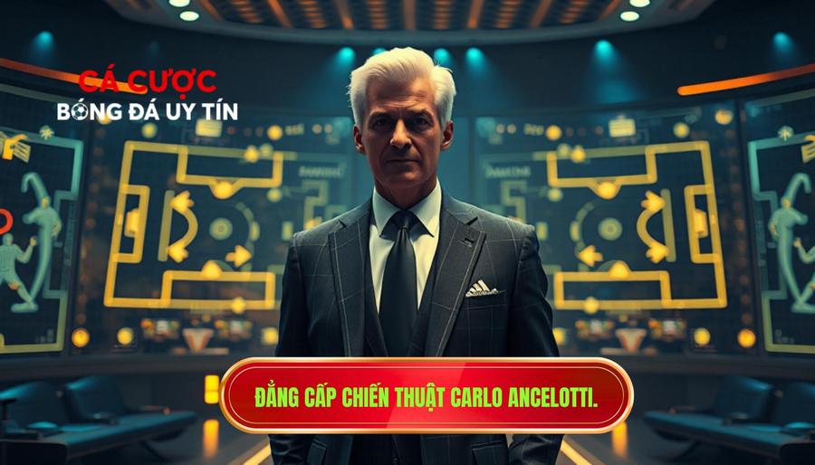 Đẳng cấp chiến thuật Carlo Ancelotti.